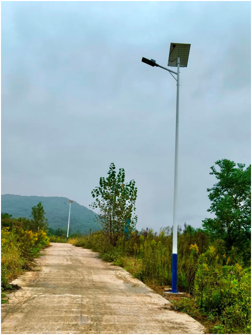 茅山風景區(qū)馬埂村：70盞路燈照亮安心回家路